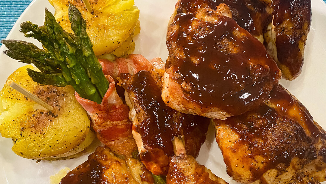 Crispy Backyard Chicken