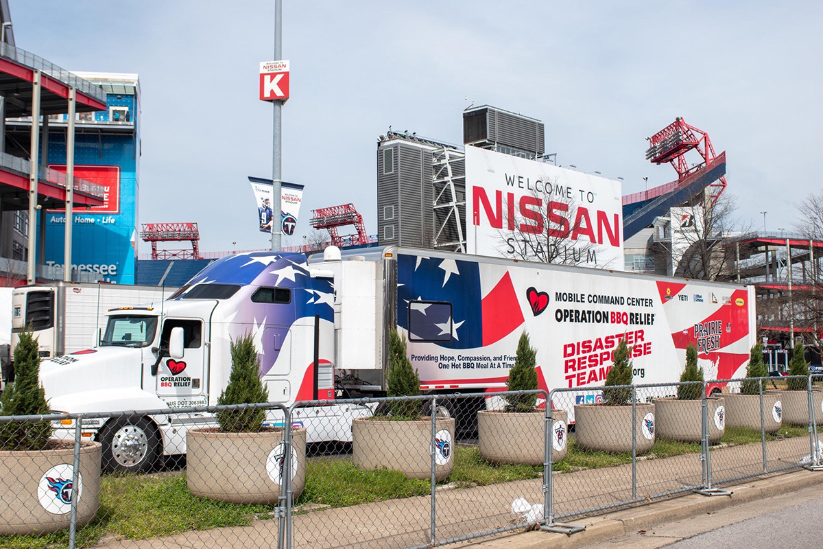 Nashville, Tennessee (Tornado) / 120,780 Meals Over 8 Days