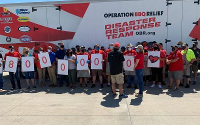 Cedar Rapids, Iowa (Derecho) / 70,360 Meals Over 10 Days